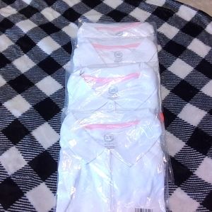 Girls School Uniform Collar Shirt  (NWT)